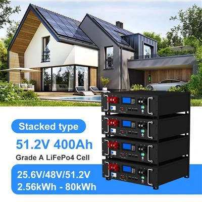 ラックマウント20kWh 400AH 51.2V大容量リチウムバッテリーパック
